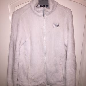 White FILA Jacket
